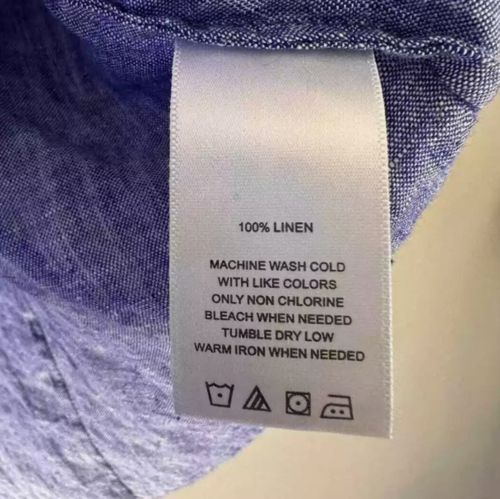 Linen shirt. - Picture 7 of 7